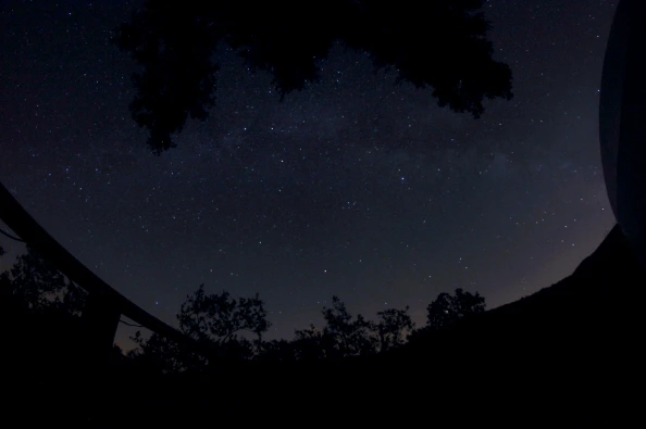 la voie lactée depuis la bulle Orion