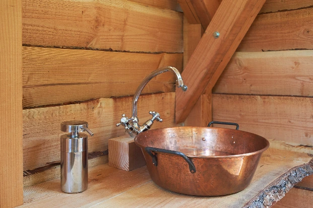 salle de bain au Mas du Bois Barbeau