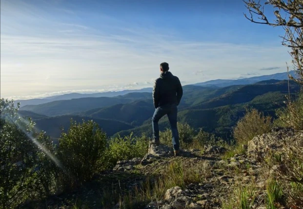 randonée proche du Mas du Bois Barbeau