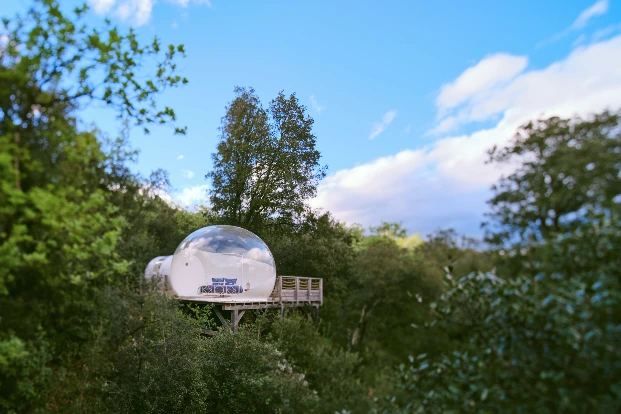 Détail de la transparence de la bulle Orion pour une nuit insolite.